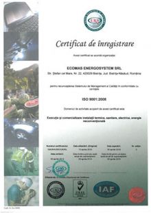 Certificari Ecomas